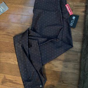 Onzie High Waisted Legging Gray Dots